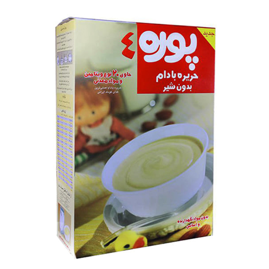 حریره بادام بدون شیر 4