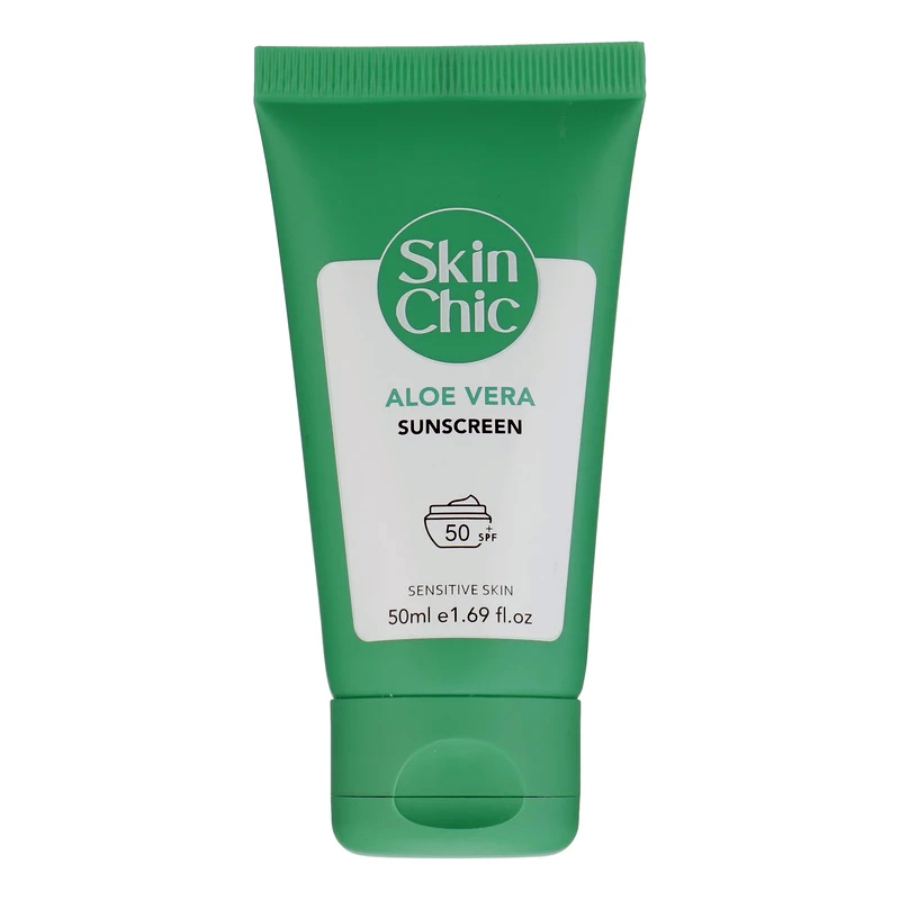 کرم ضد آفتاب عصاره آلوئه ورا SPF50 