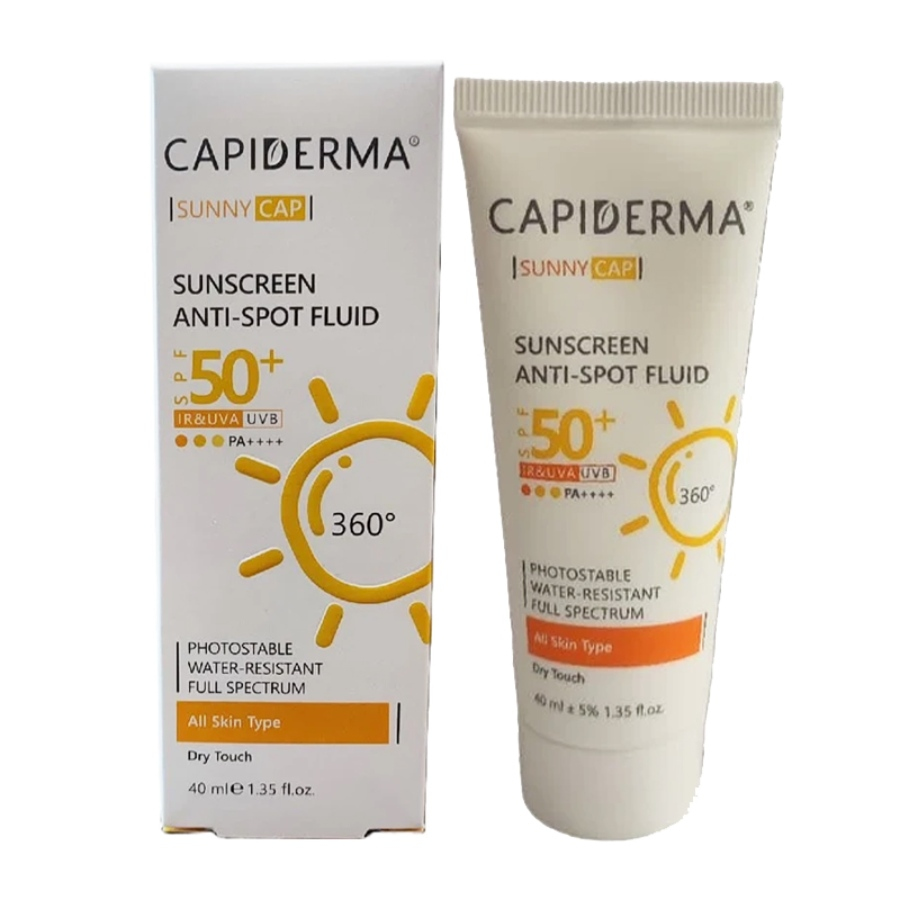 فلوئید ضد آفتاب روشن کننده SPF50 سانی کپ