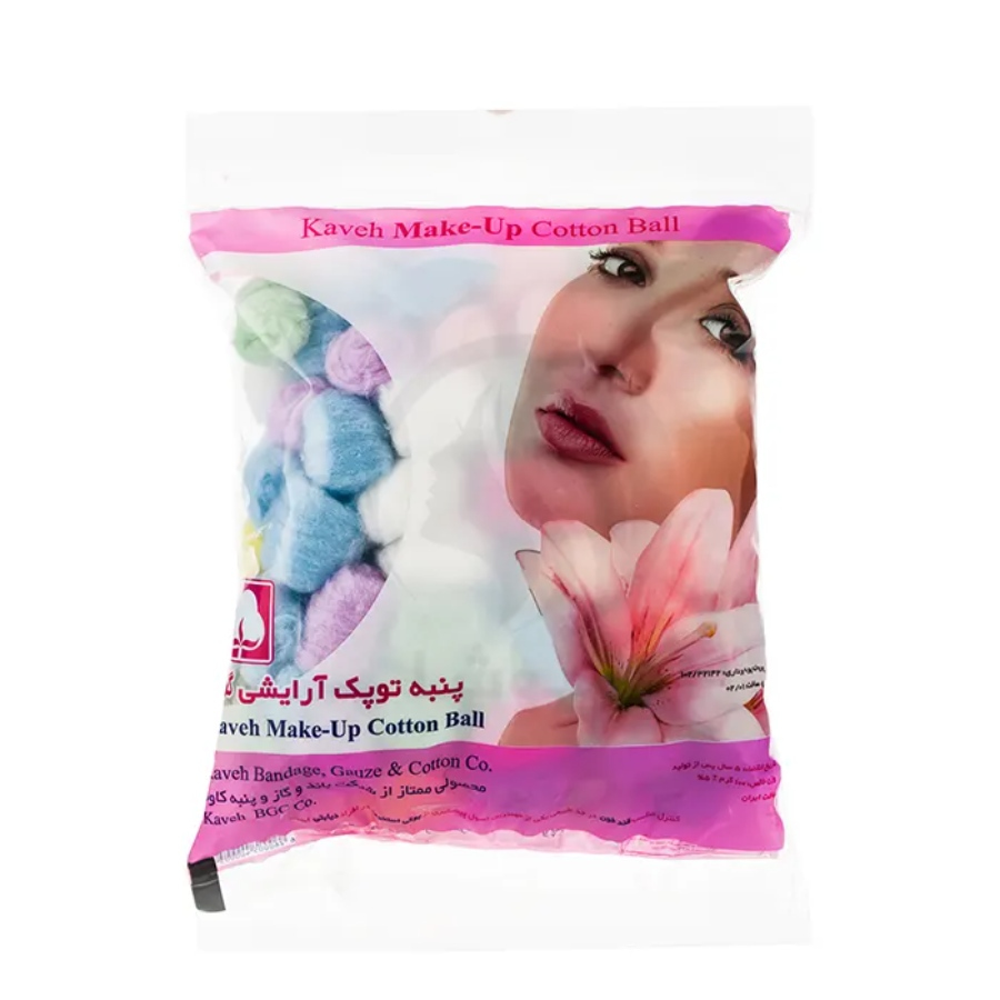 پنبه توپک آرایشی گل