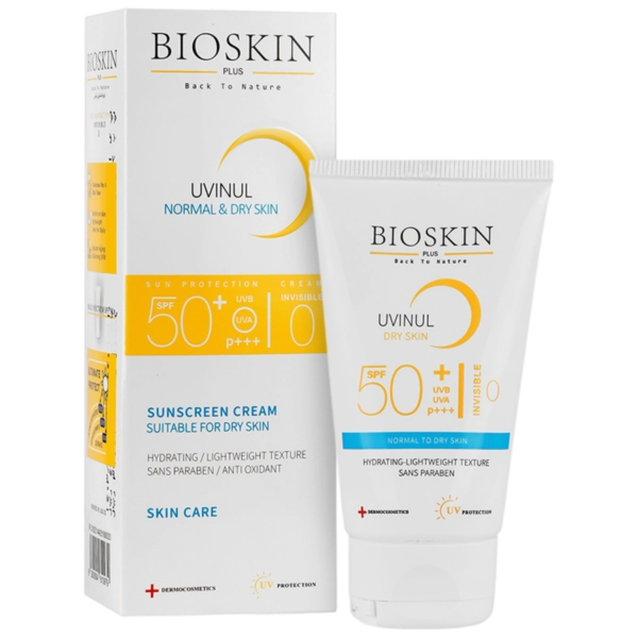 کرم ضد آفتاب بایو اسکین پوست خشک SPF50