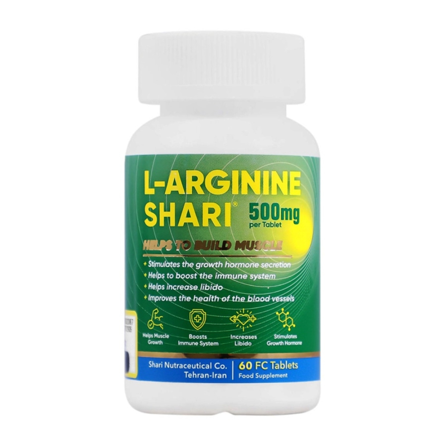ال آرژنین شاری 500 میلی گرم