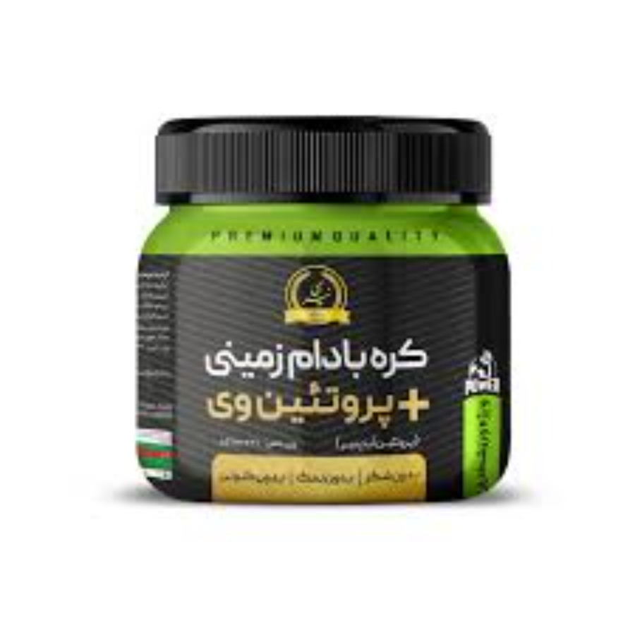کره بادام زمینی و پروتئین وی