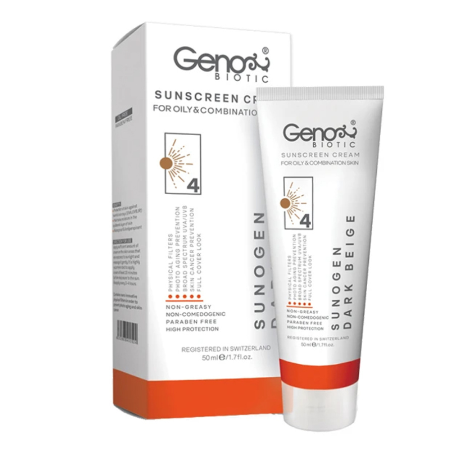 کرم ضد آفتاب پوست چرب SPF50 سانوژن