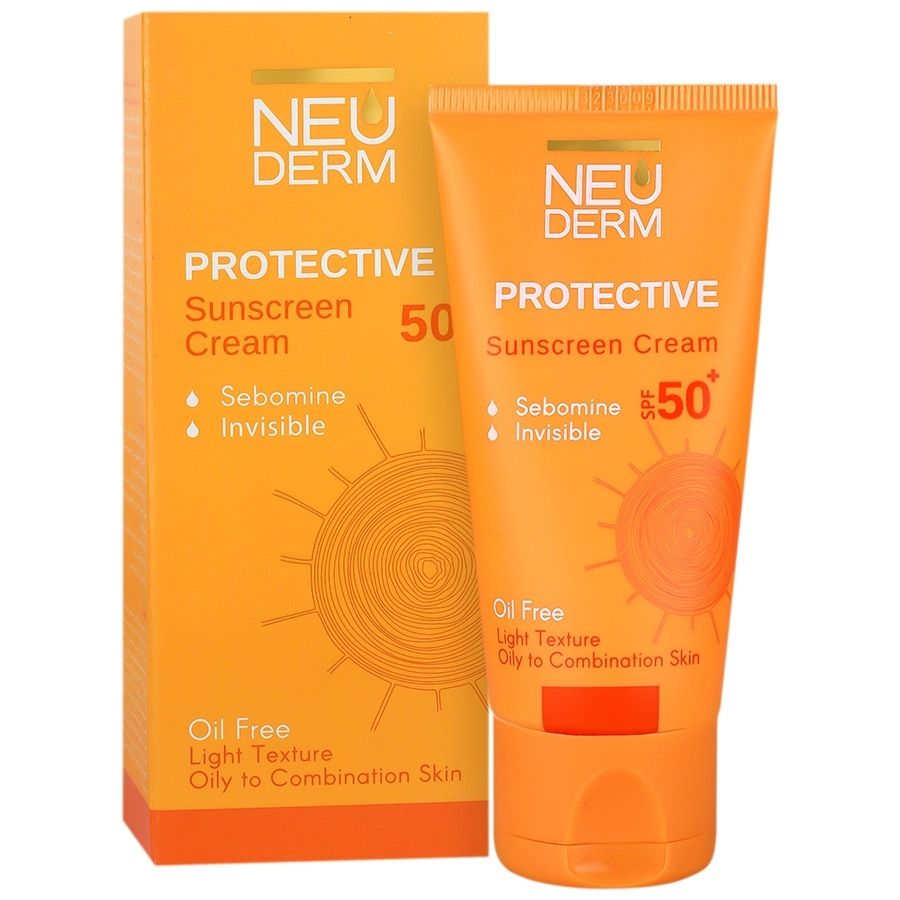 کرم ضدآفتاب پروتکتیو پوست چرب SPF50