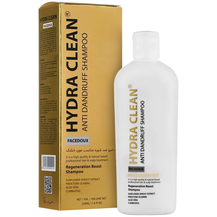 شامپو ضد شوره موی خشک هیدراکلین