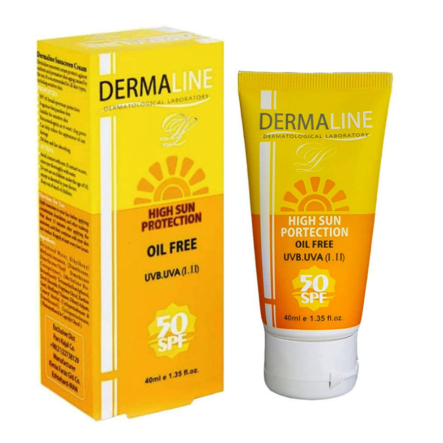 کرم ضد آفتاب فاقد چربی درمالاین SPF50