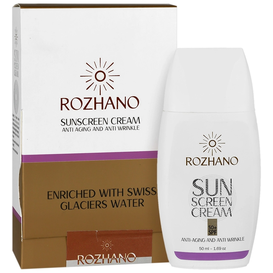کرم ضد آفتاب ضد چروک و ضد پیری SPF50