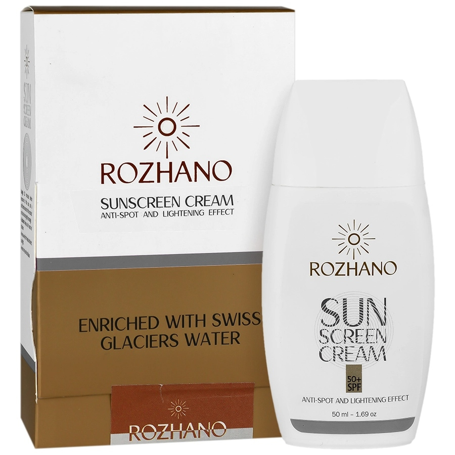 کرم ضد آفتاب و ضد لک SPF50 روژانو