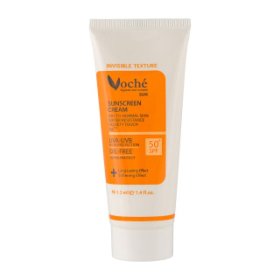 کرم ضد آفتاب پوست خشک و معمولی بی رنگ SPF50