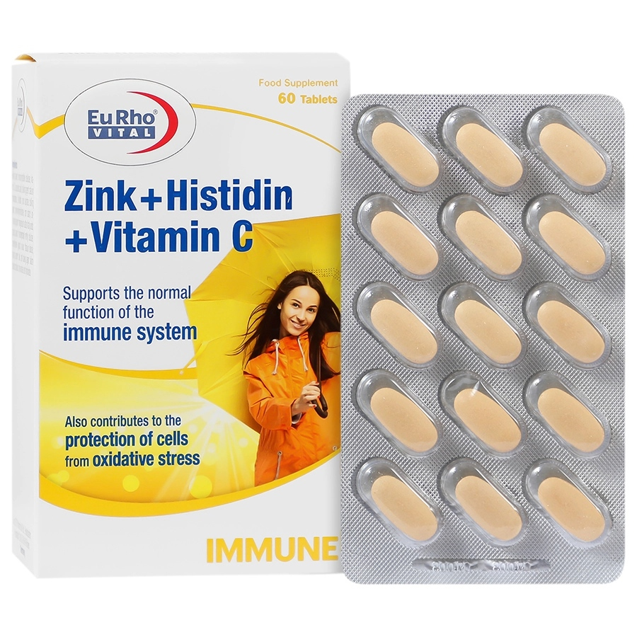 زینک و هیستیدین و ویتامین سی